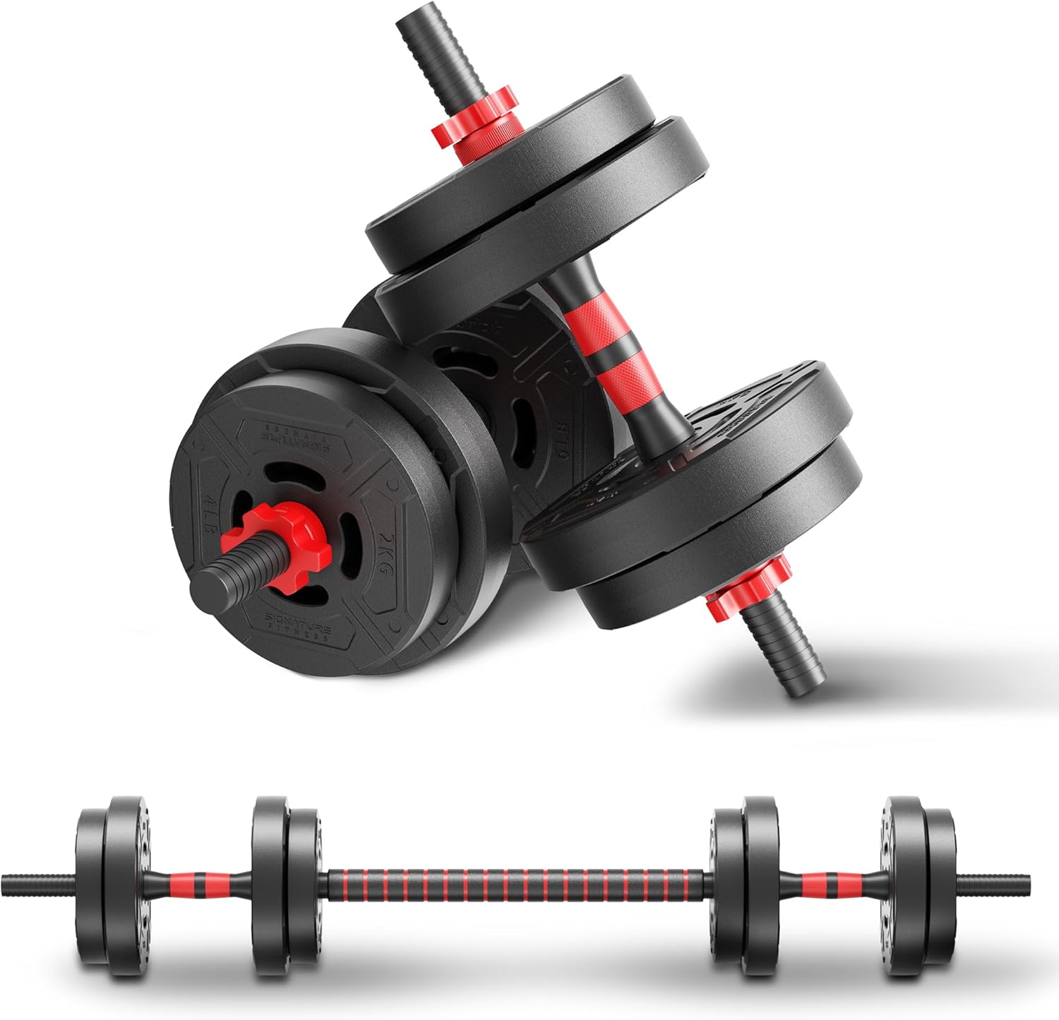 Home Gym Dumbbell Set - Set di manubri e bilancieri regolabili