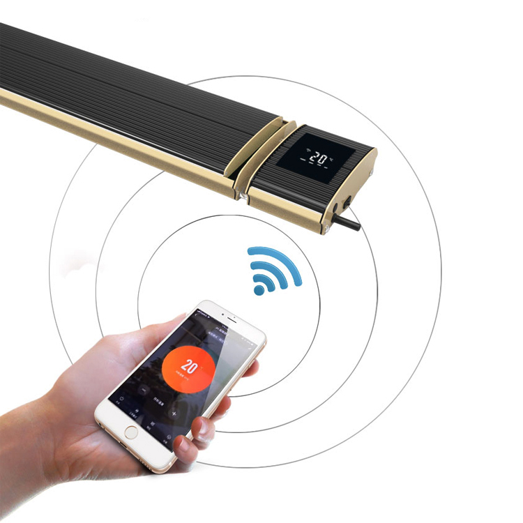 Home Gym Yoga Room - JHHeatsup Radiatore Elettrico a Infrarossi a