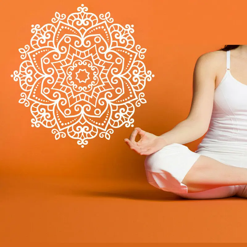 Home Gym Yoga Room - Yoga Induismo Buddha Adesivo da parete