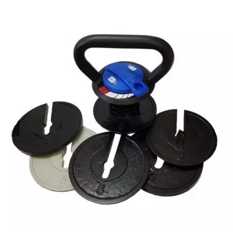 Home Gym Dumbbell Set - DUTRIEUXSet di kettlebell con manubri rotondi