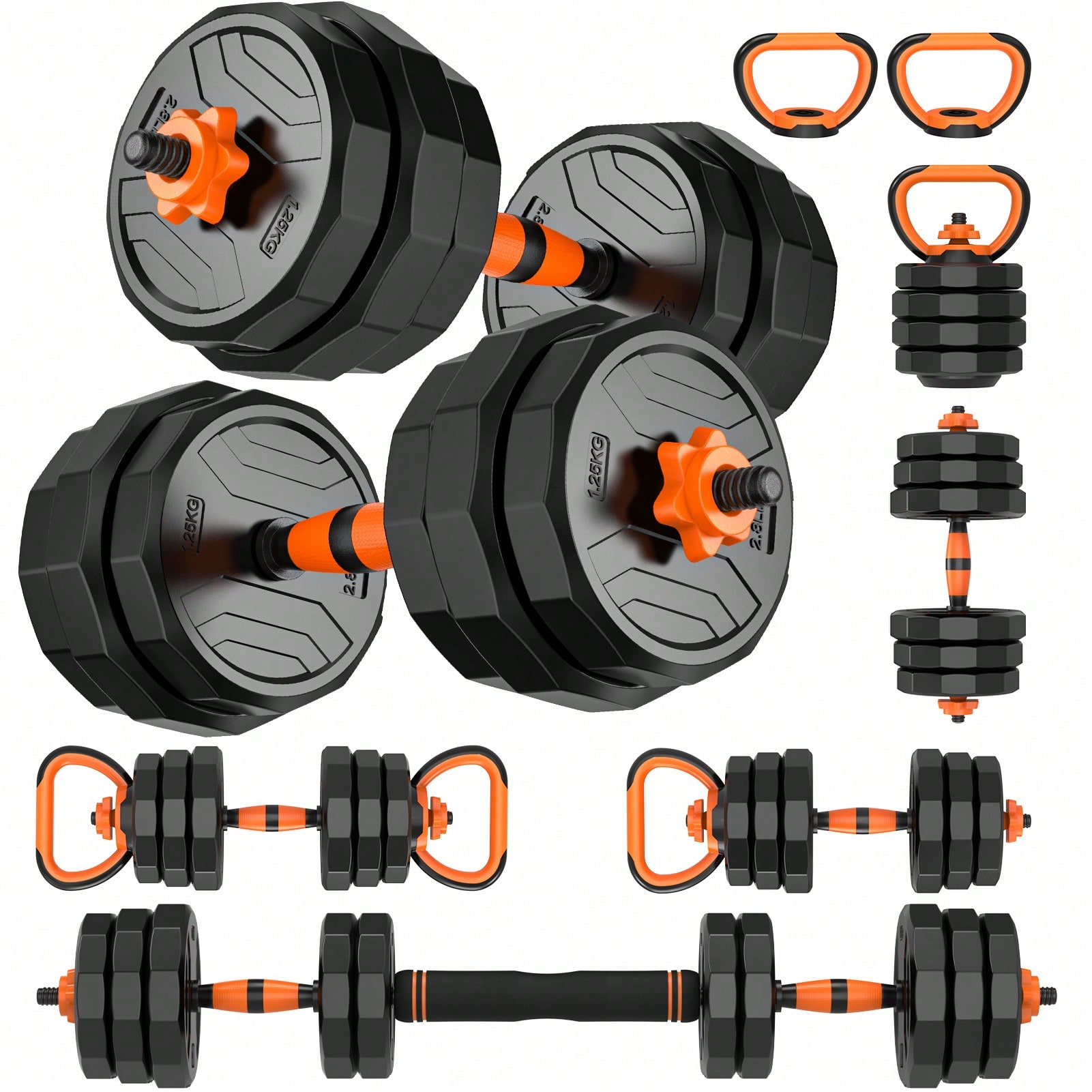 Home Gym Used - GIKPAL Set di manubri regolabili 6-in-1