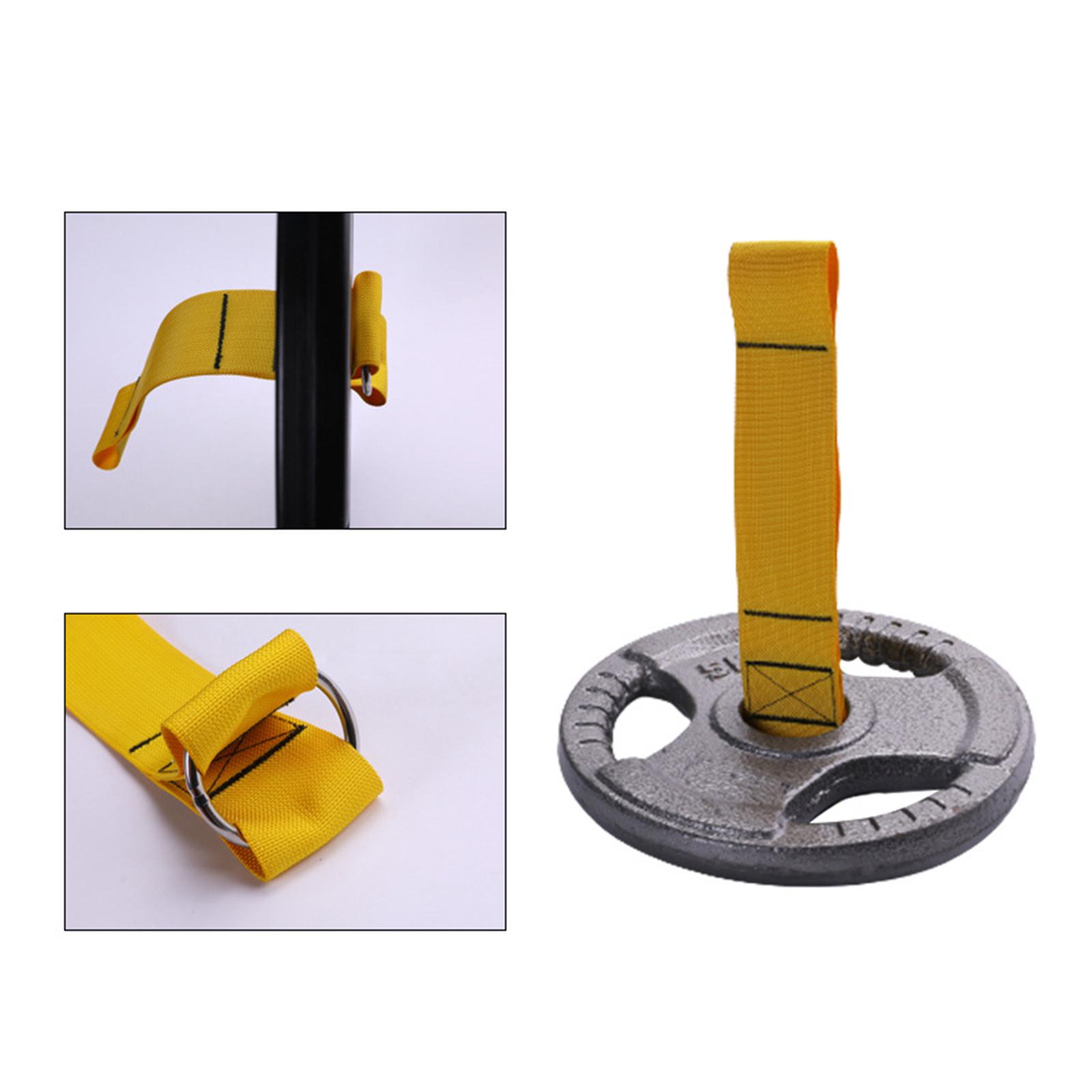 Home Gym Yellow - Cinghia di Carico con Perno Giallo