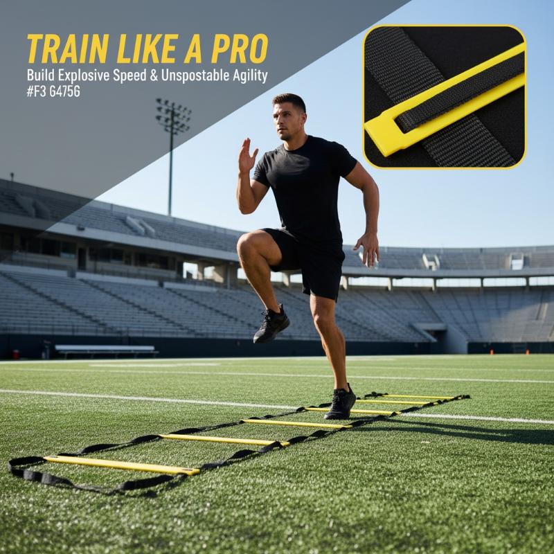 Agility Ladder Speed - Scale per Allenamento di Agilità, Cinghie