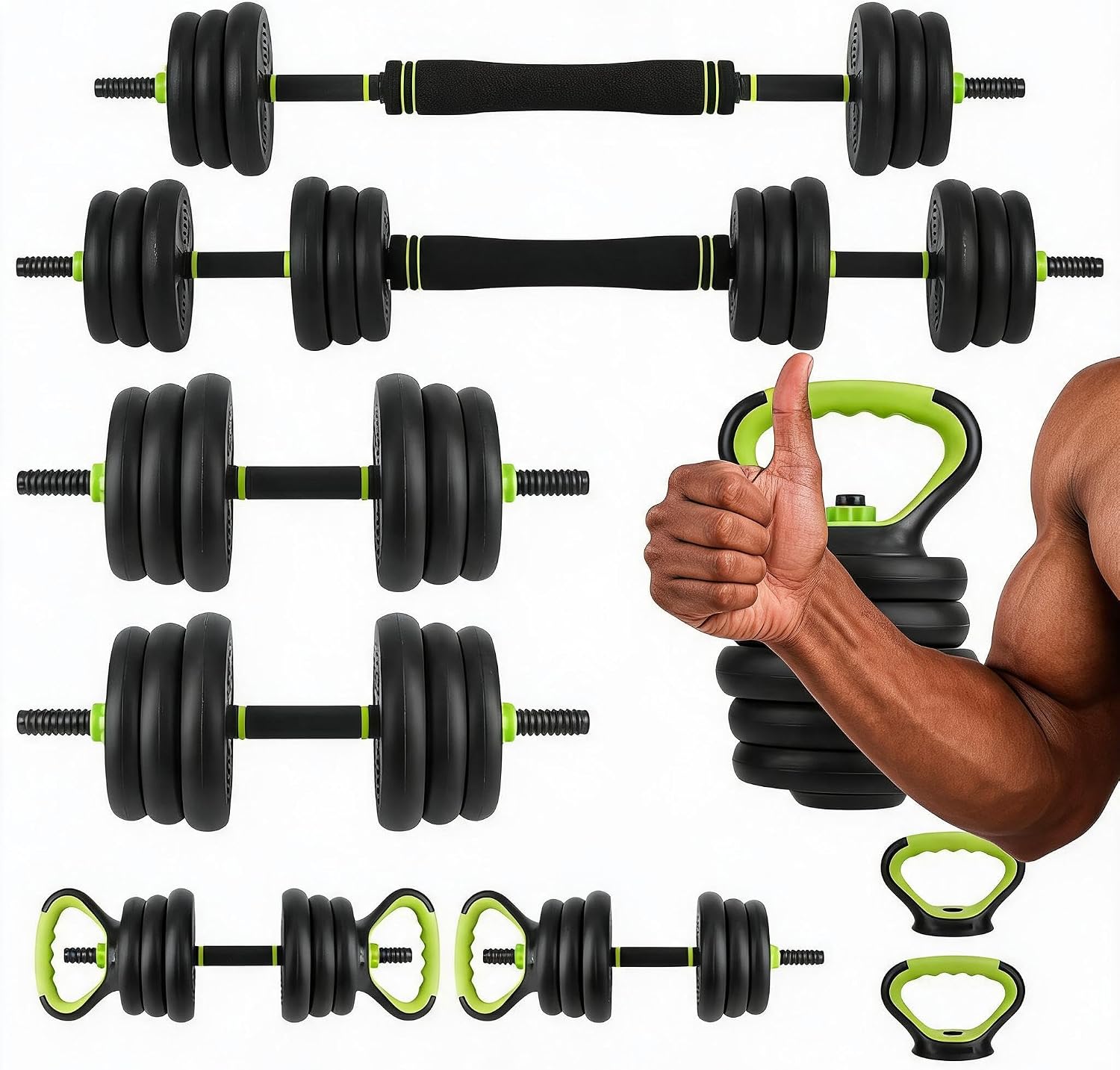 Home Gym Used - Set di manubri regolabili 4 in