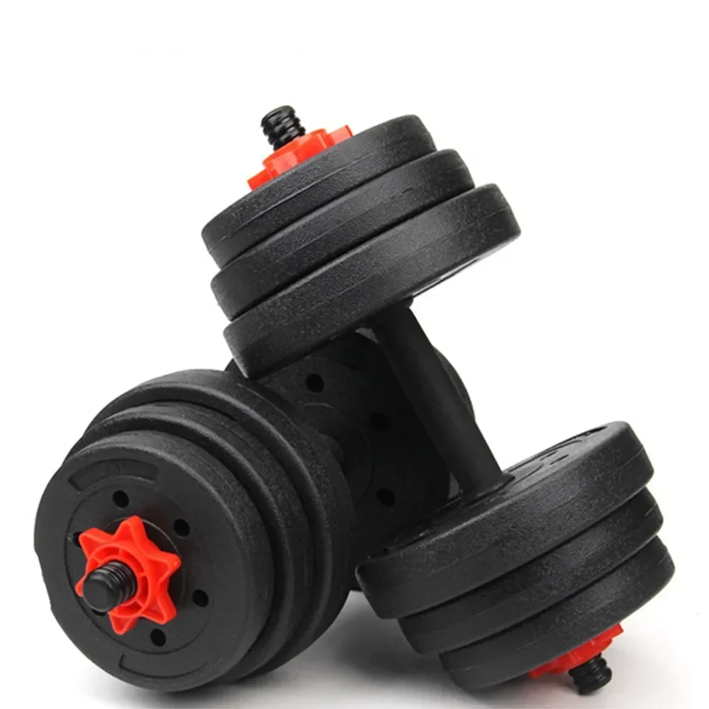 Home Gym Dumbbell Set - I collari Spinlock con manubri impediscono