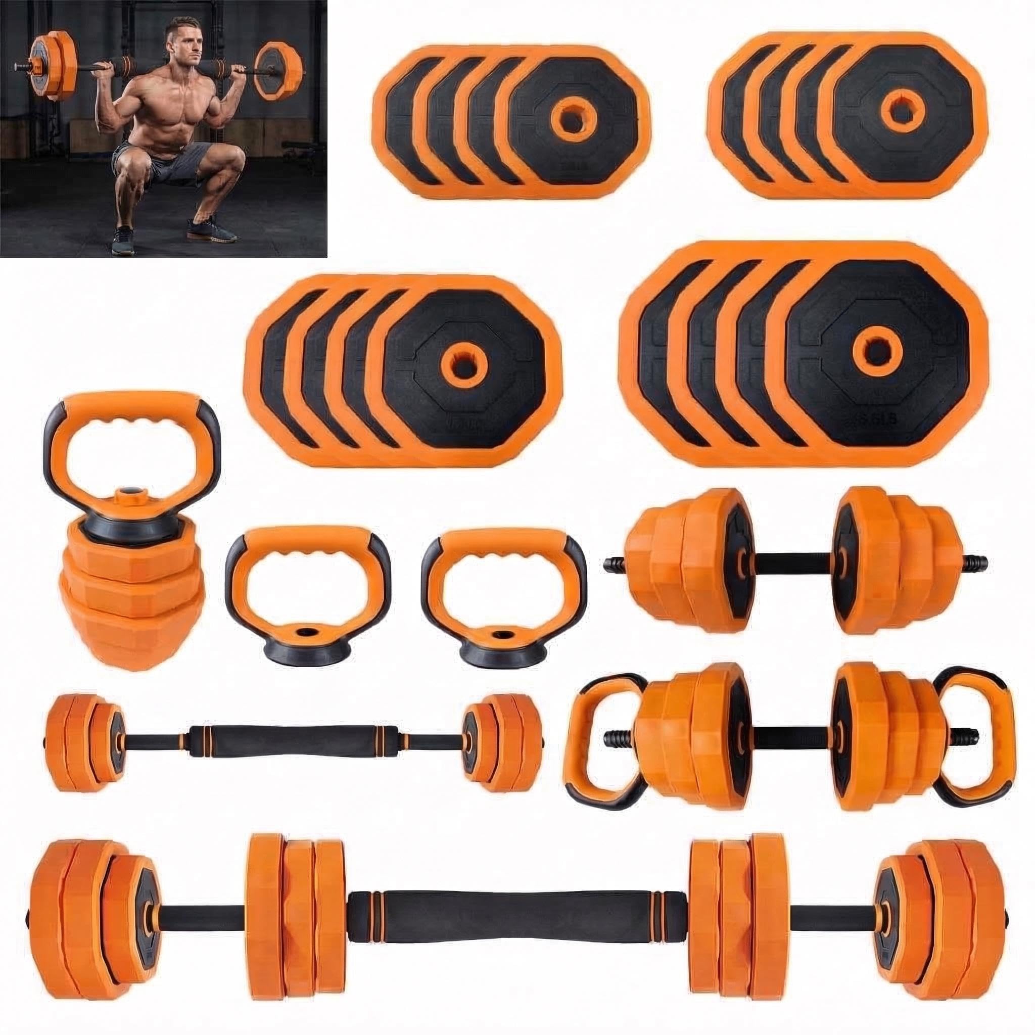 Home Gym Used - Manubri Regolabili, Set Pesi Liberi da