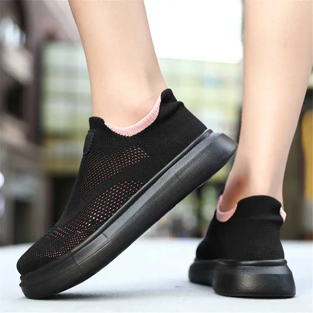 Home Gym Outdoor Ideas - Calze con plateau scarpe marroni per