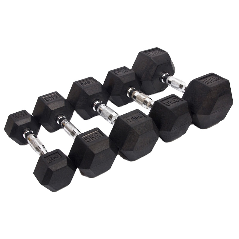 Home Gym Dumbbell Set - Set di Manubri Esagonali di Alta