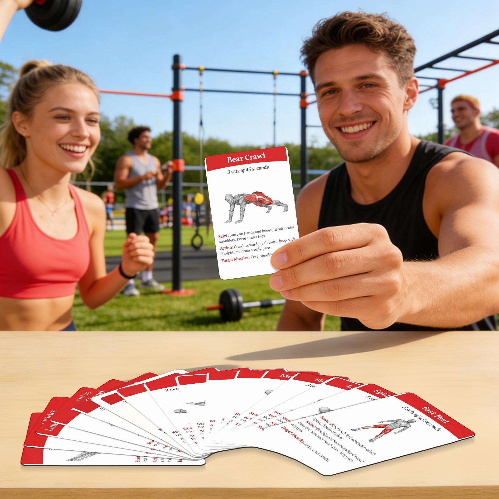 Set di Carte per Esercizi, 36  - Home Gym Kit For Men recensione e prezzo