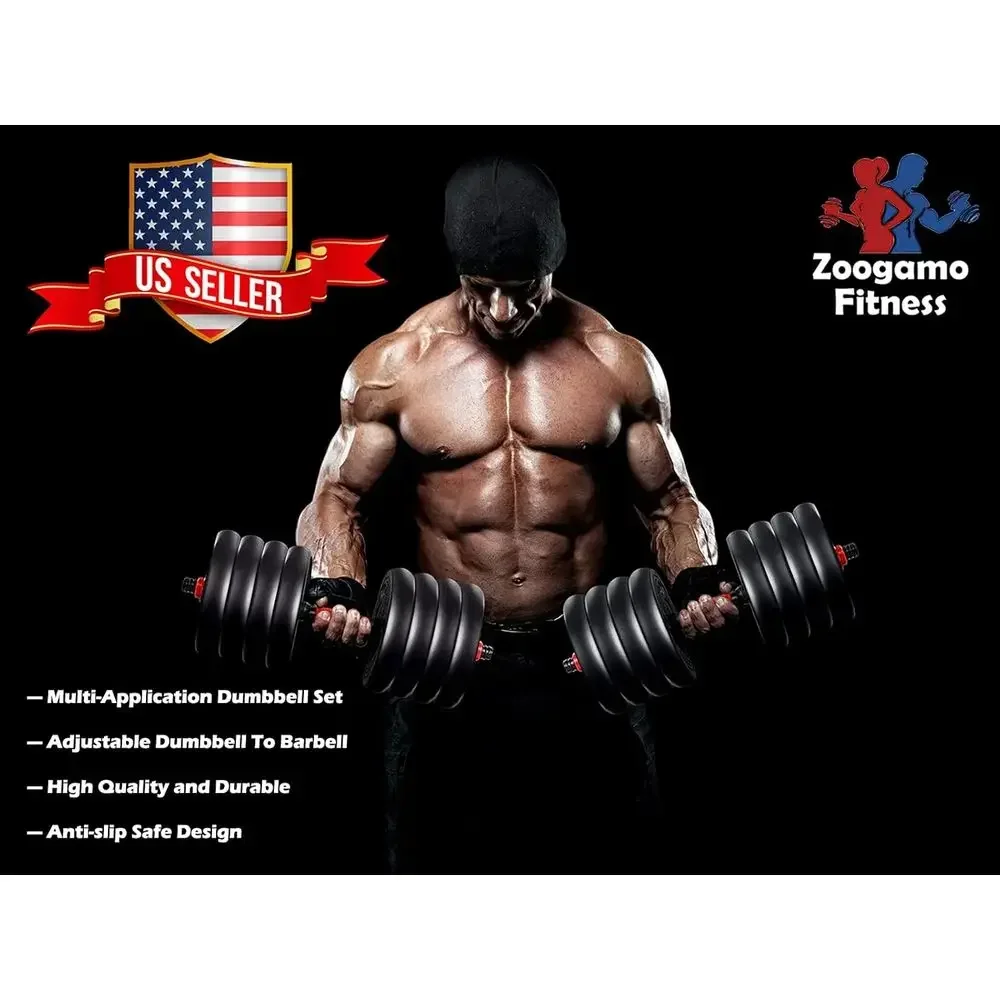 Set di manubri regolabili da 8 - Home Gym Dumbbell Set recensione e prezzo