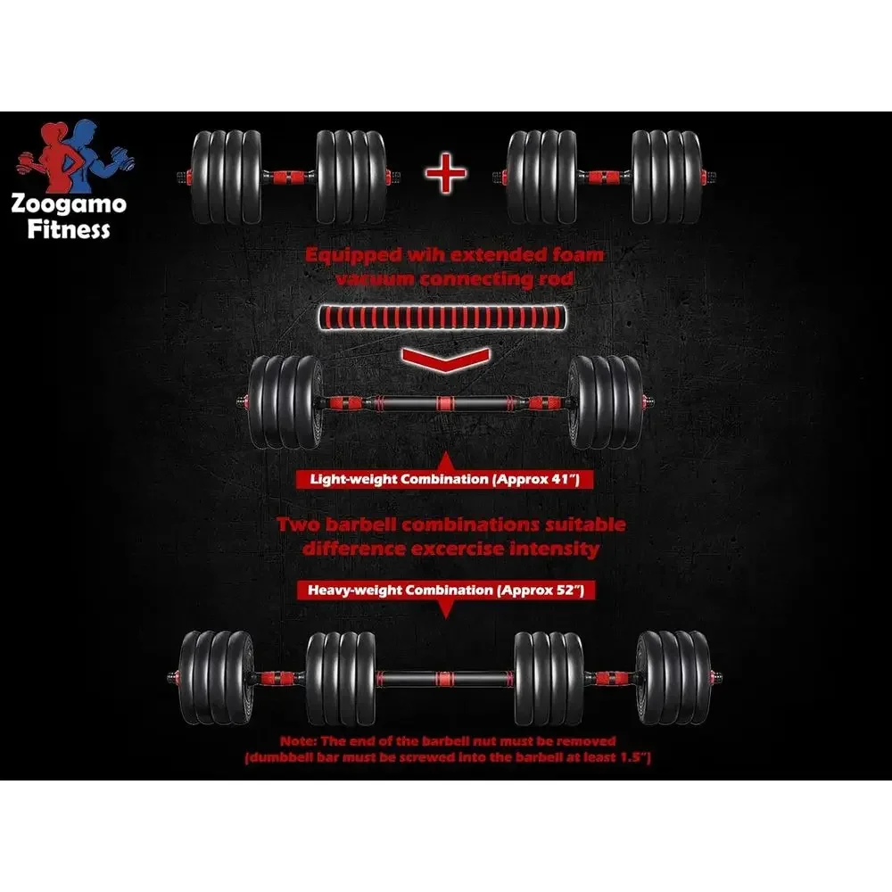 Set di manubri regolabili da 8 - Home Gym Dumbbell Set recensione e prezzo