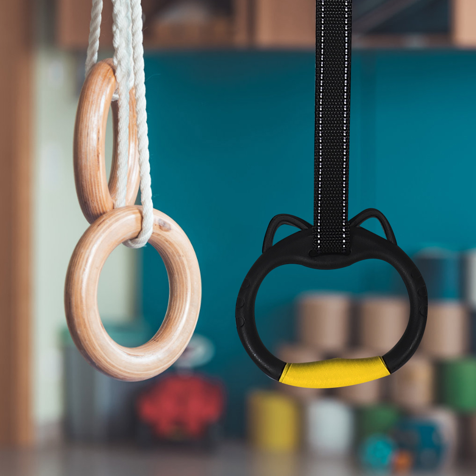 1 set 1 set anelli da ginnasti - Home Gym Options recensione e prezzo