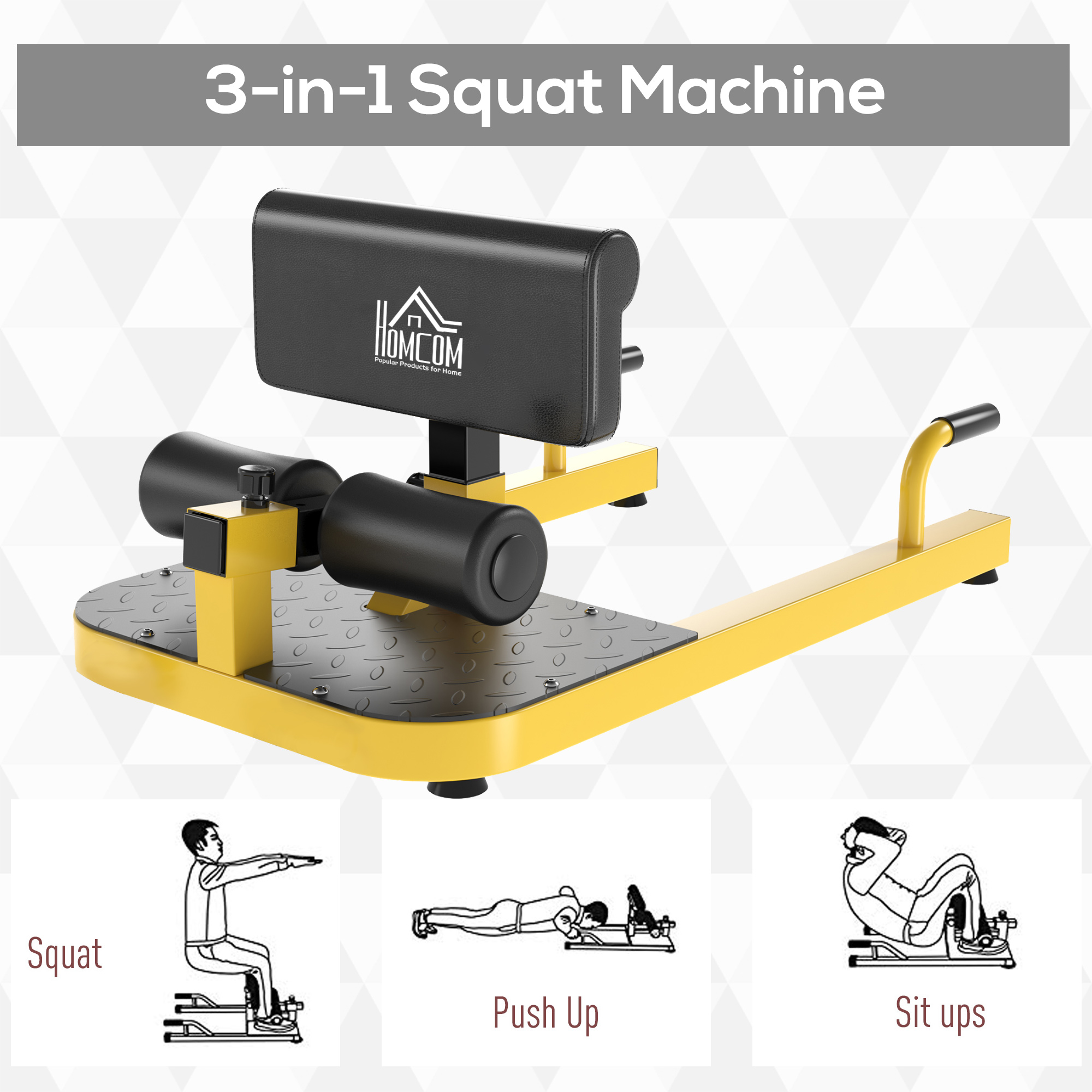 Macchina 3-in-1 Imbottita per  - Home Gym Yellow recensione e prezzo