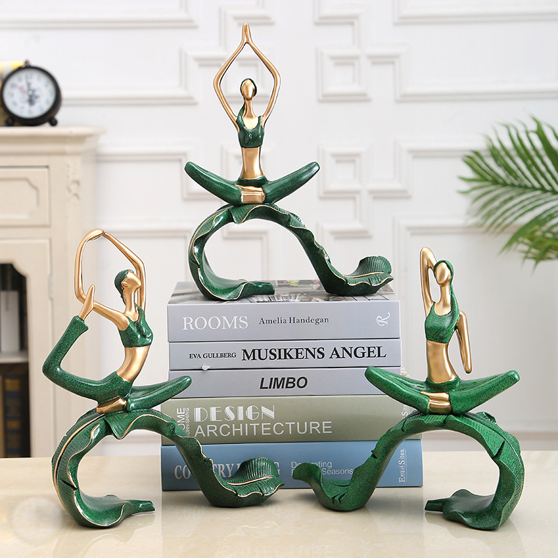 Ornamenti Nordici con Ragazza  - Home Gym Yoga Room recensione e prezzo