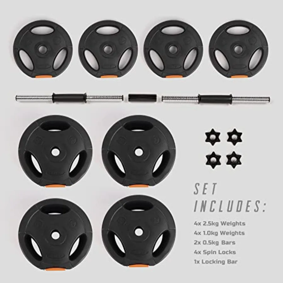 Set di Manubri Regolabili 2 in - Home Gym Dumbbell Set recensione e prezzo