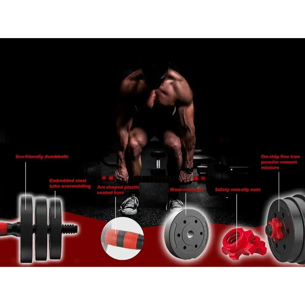 Set di manubri regolabili da 4 - Home Gym Dumbbell Set recensione e prezzo