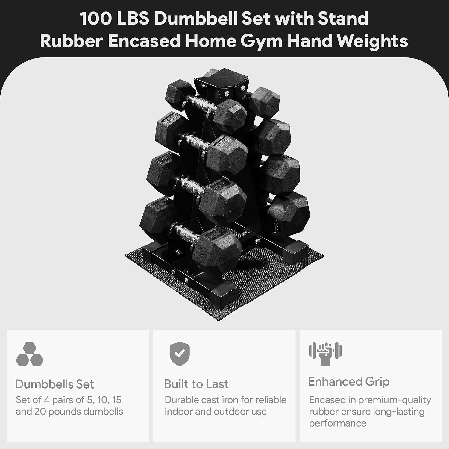 Set di manubri esagonali rives - Home Gym Options recensione e prezzo