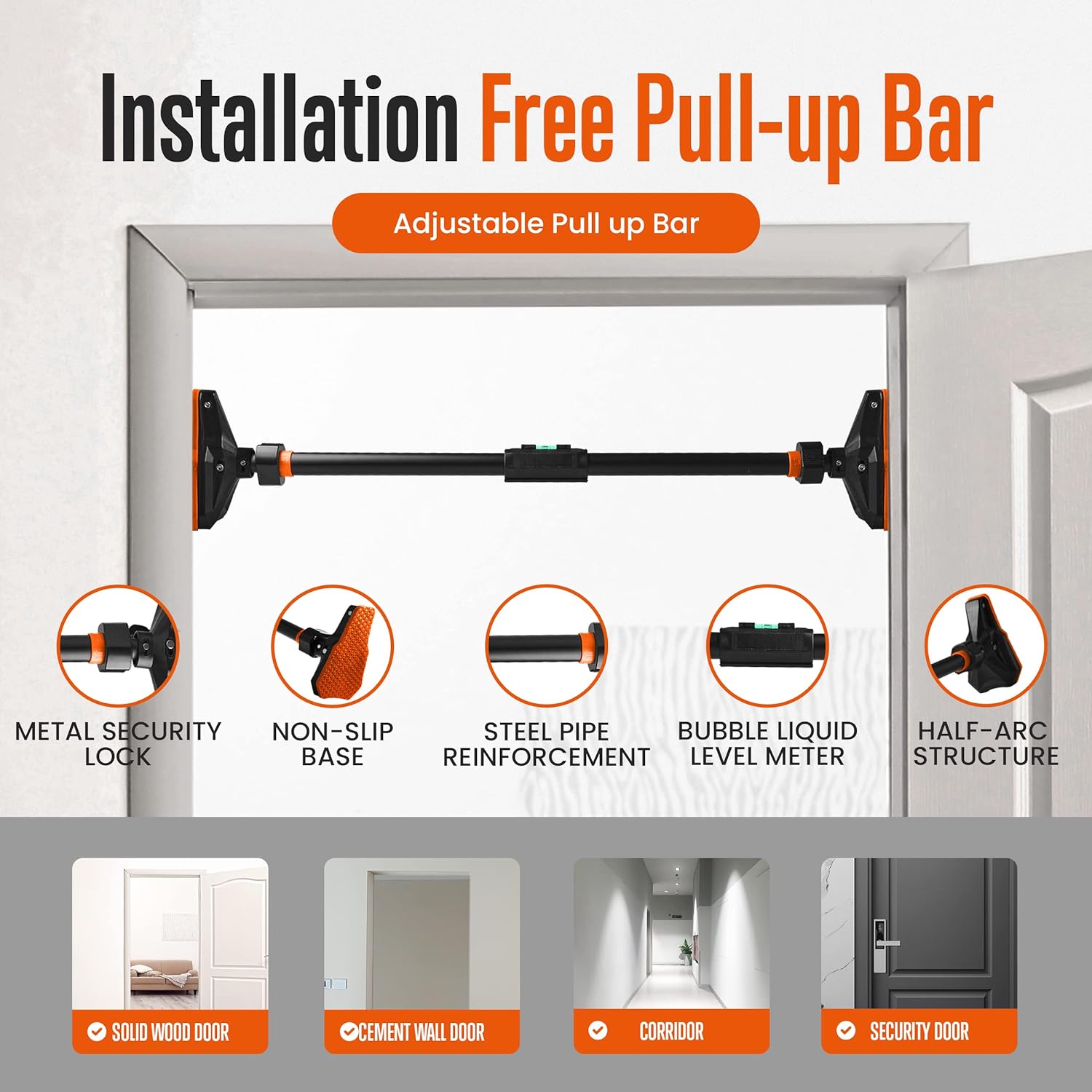 Barra per trazioni/curling da  - Chin Up Doorframe recensione e prezzo