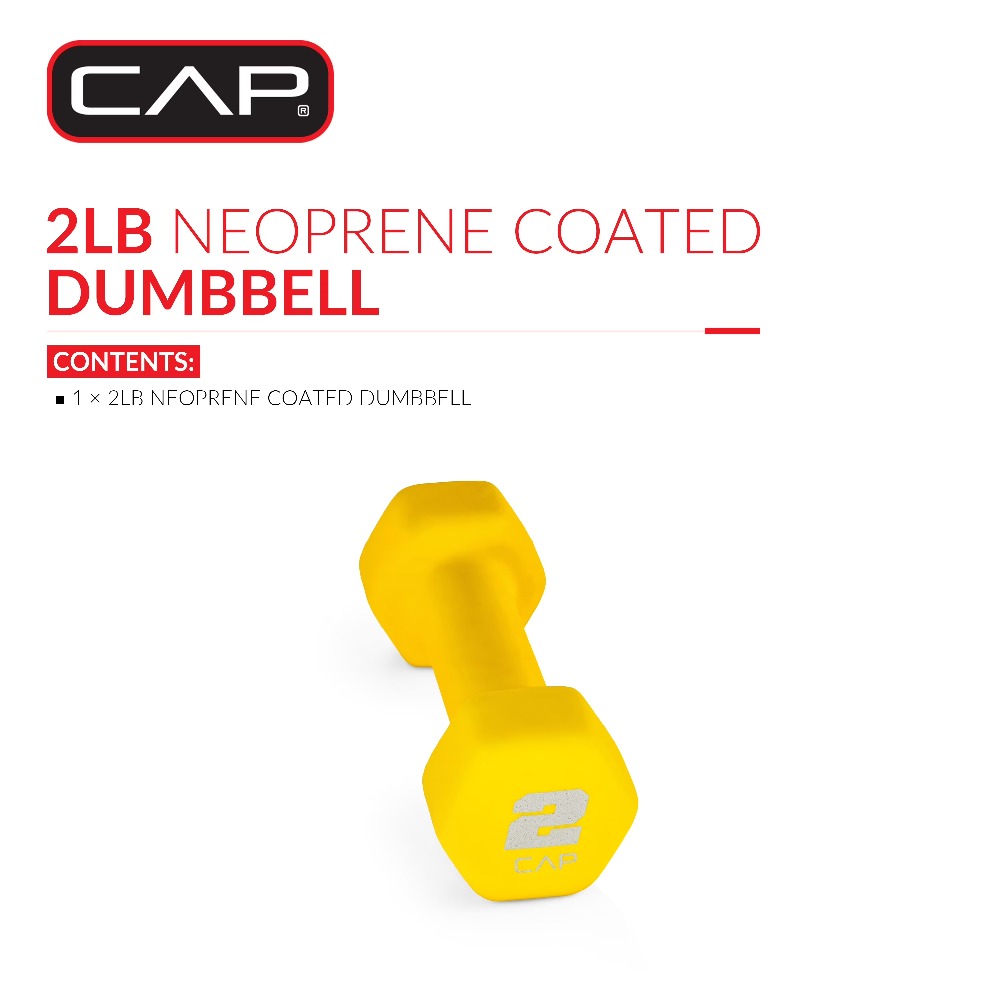 Manubri in Neoprene da 2 libbr - Home Gym Yellow recensione e prezzo
