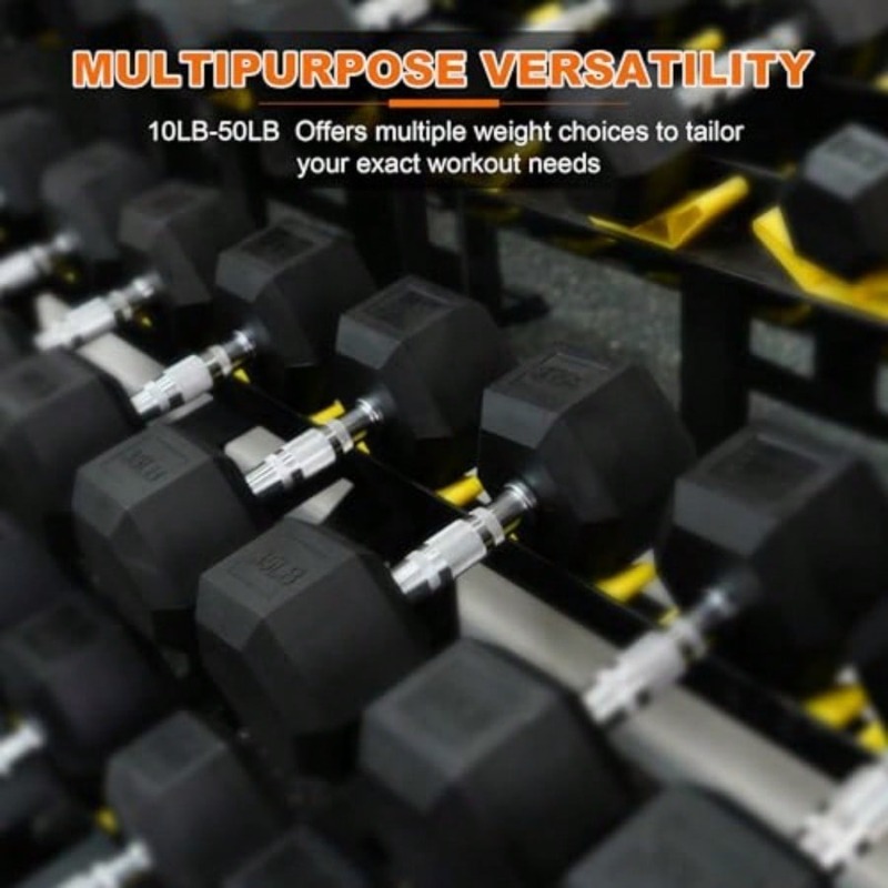 Manubri con rivestimento in go - Home Gym Dumbbell Set recensione e prezzo