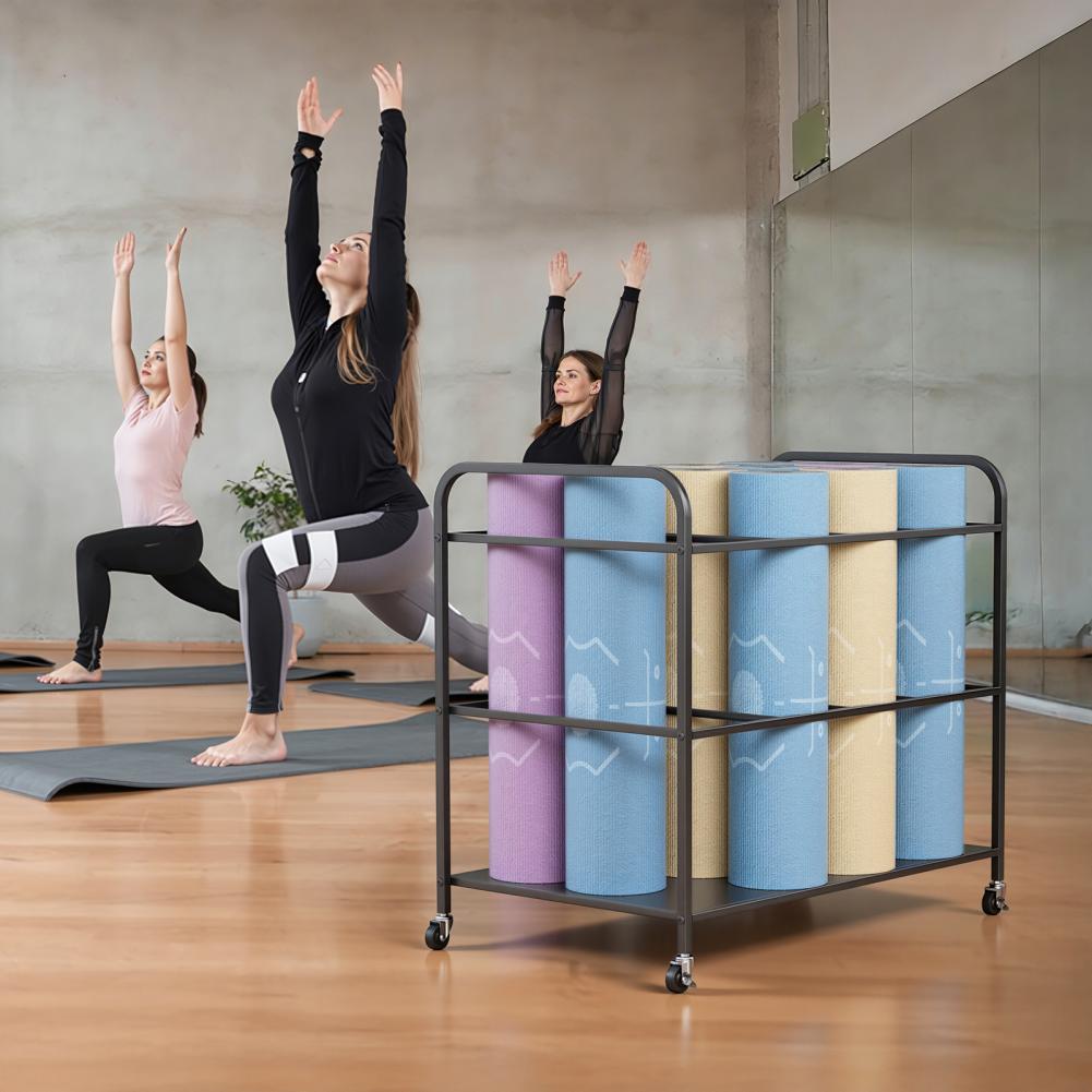 Carrello porta tappetini yoga  - Home Gym Yoga Room recensione e prezzo