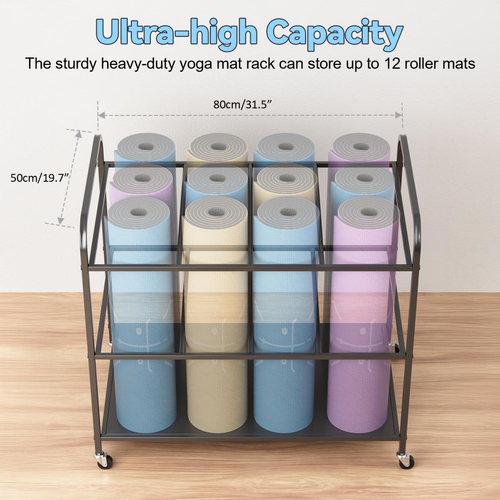 Carrello porta tappetini yoga  - Home Gym Yoga Room recensione e prezzo