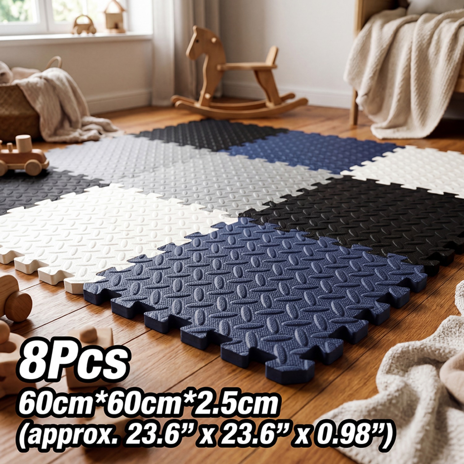 Set di 8 Tappetini in EVA 60x6 - Home Gym Yoga Room recensione e prezzo