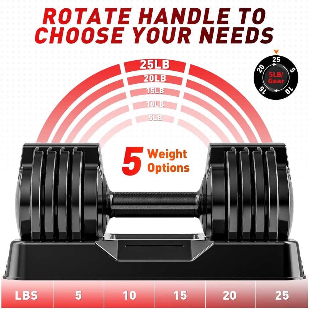 Set di manubri regolabili, 50  - Home Gym Dumbbell Set recensione e prezzo