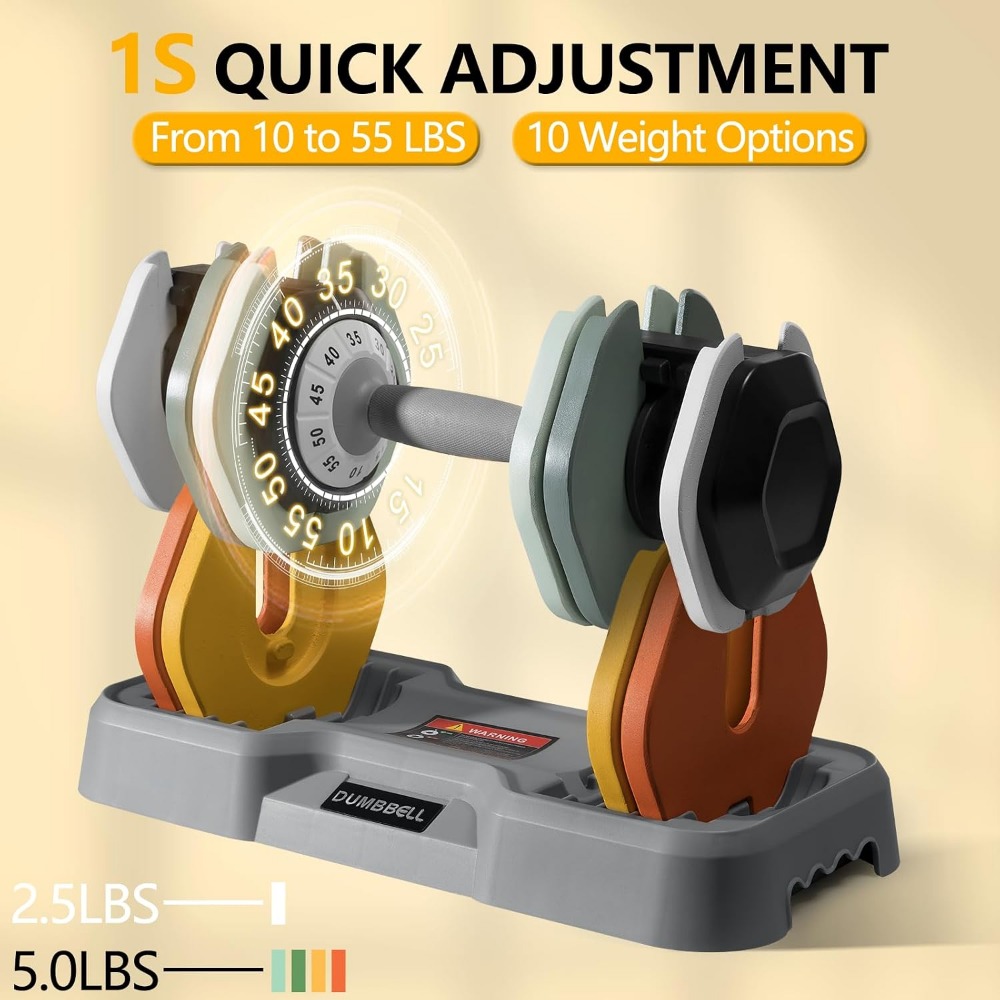 Set di Manubri Regolabili - 25 - Home Gym Dumbbell Set recensione e prezzo