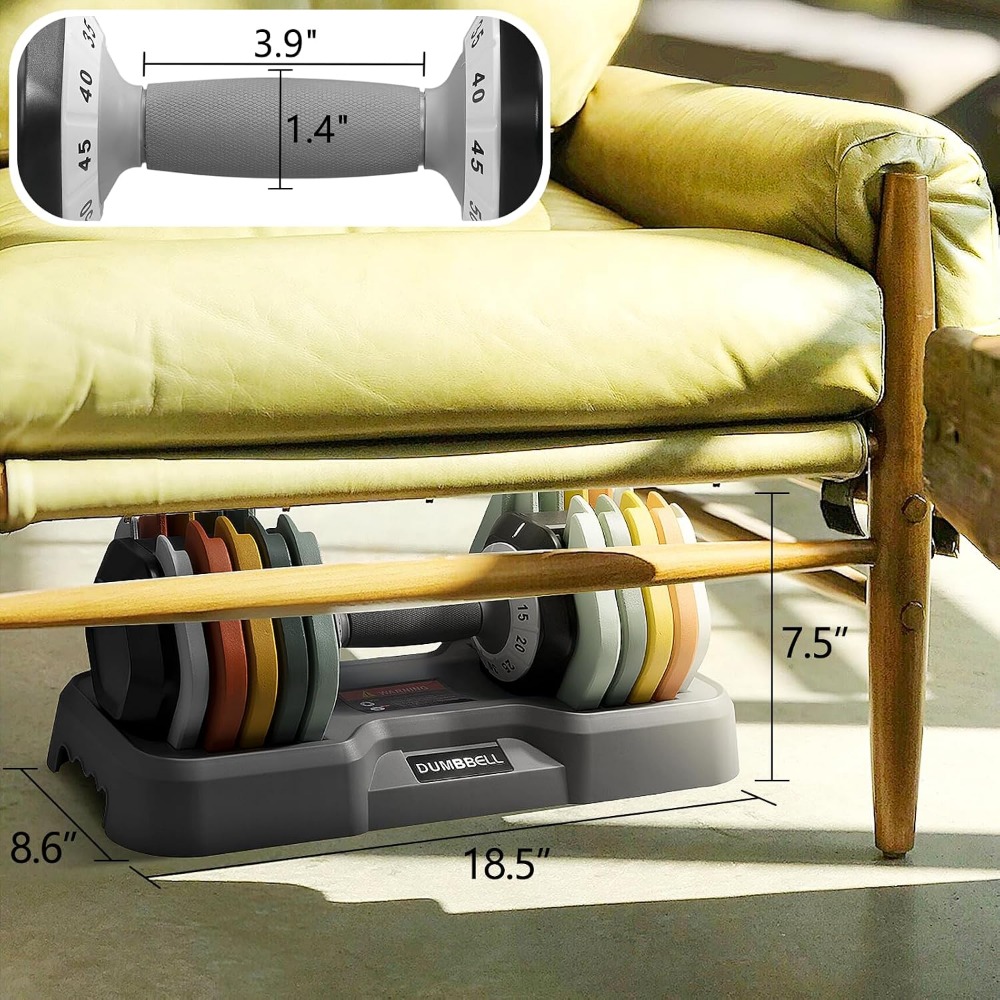 Set di Manubri Regolabili - 25 - Home Gym Dumbbell Set recensione e prezzo