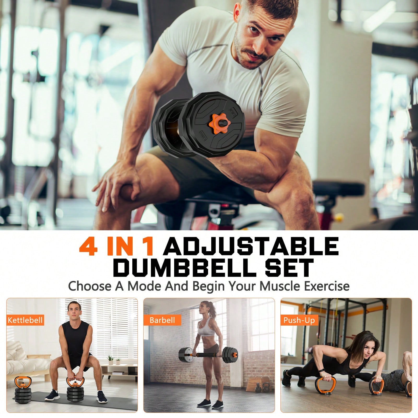 GIKPAL Set di manubri regolabi - Home Gym Used recensione e prezzo