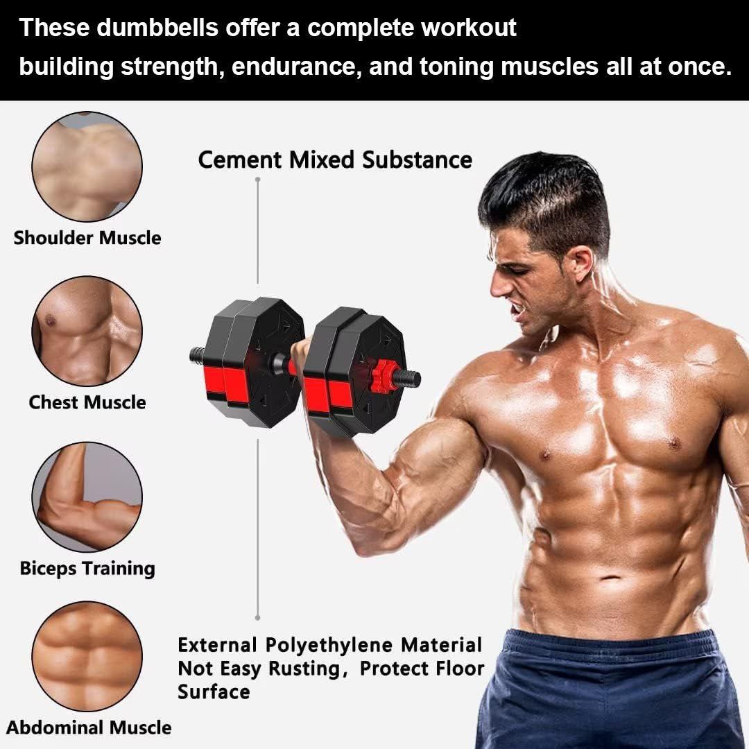 Set fitness con manubri regola - Home Gym Kit For Men recensione e prezzo