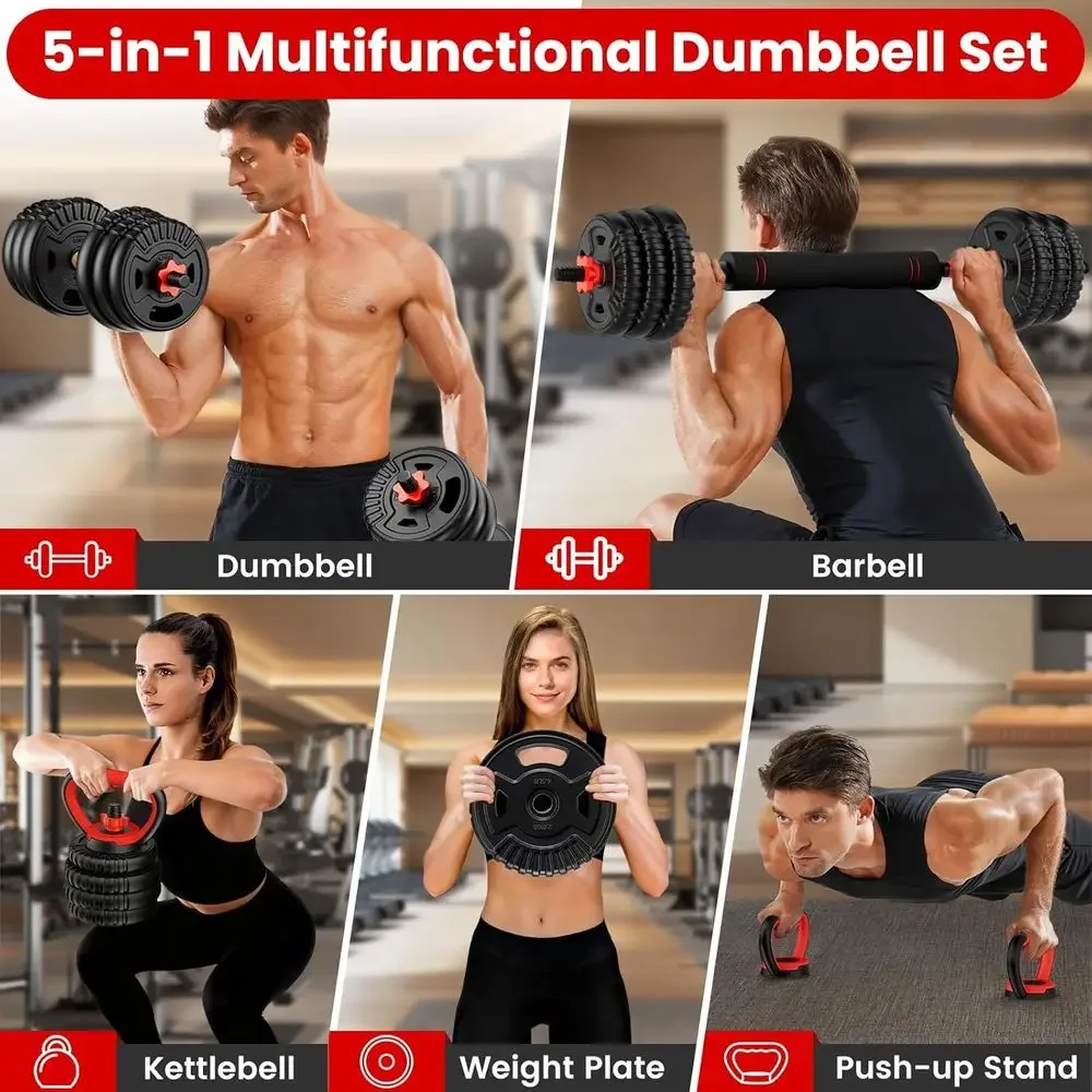 Set di manubri regolabili vers - Home Gym Dumbbell Set recensione e prezzo