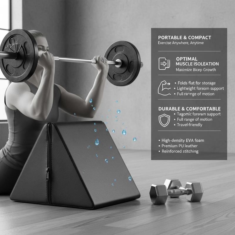 Cuscino per allenamento bicipi - Home Gym For Small Spaces recensione e prezzo