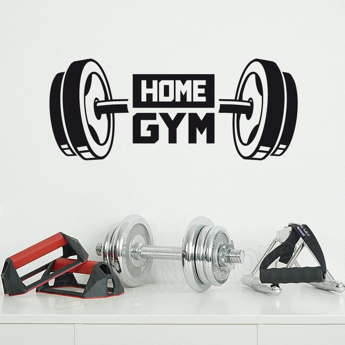Fitness Home Gym Decor Adesivo - Home Gym In Garage recensione e prezzo